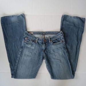 Big Star 'Sweet' Low Boot Vtg Denim Jeans Size 27
